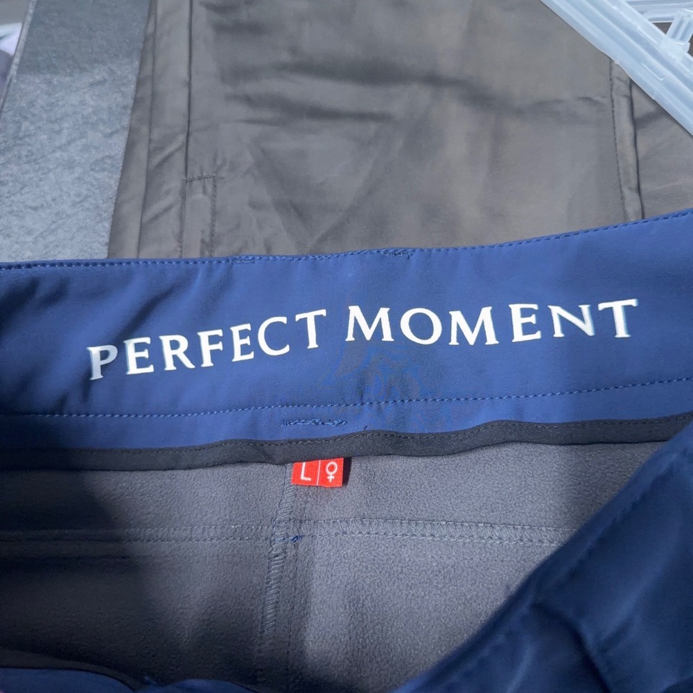 Perfect Moment Aurora Ski Pants Women Large Blue‎ Flare Waterproof Winter Snow - Picture 6 of 14
